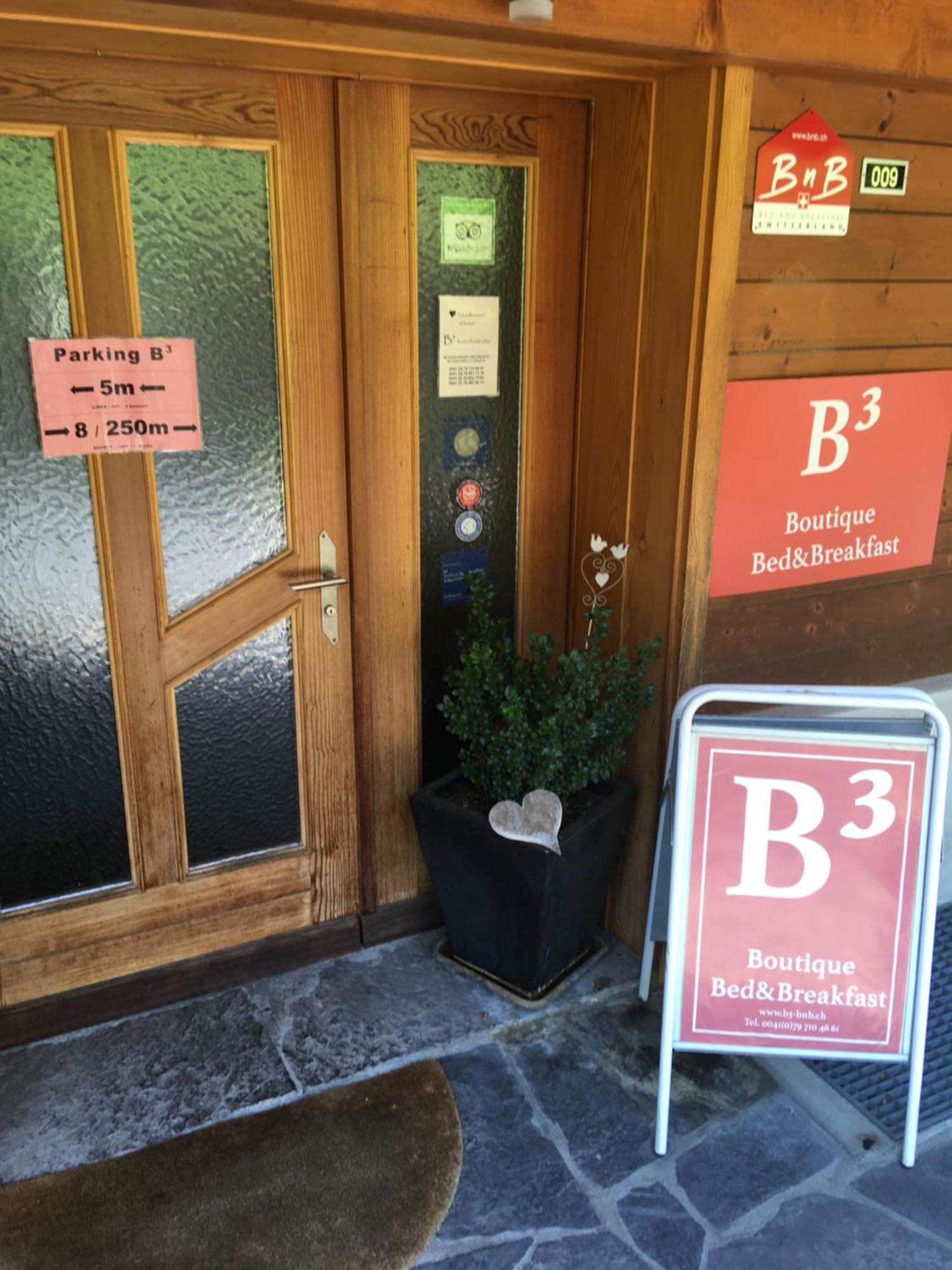 B3 Boutique-Bed&Breakfast Gsteigwiler Εξωτερικό φωτογραφία